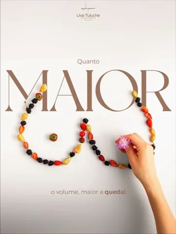 Quanto maior o volume, maior a queda