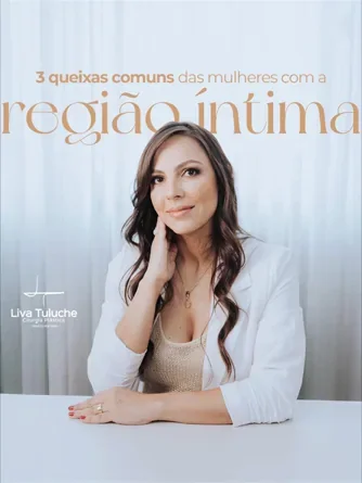Publicação do Instagram da Dra. Liva sobre as queixas comuns das mulheres com a região íntima